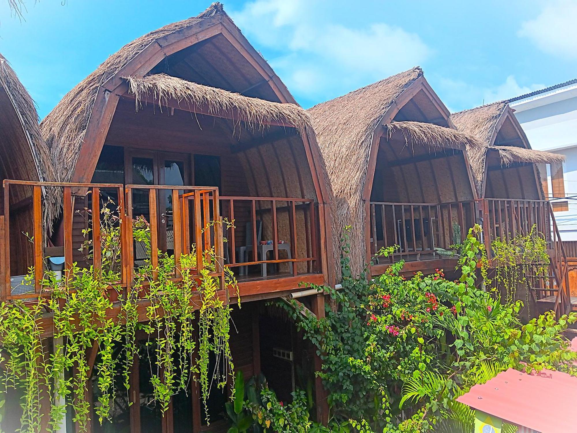 Good Vibes Bungalows Gili Trawangan Luaran gambar